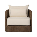 Corrigan Outdoor Swivel Chair in Liller Ivory from Four Hands - Luna Furniture