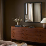Regis Wall Mirror in Hammered Grey from Four Hands - Luna Furniture