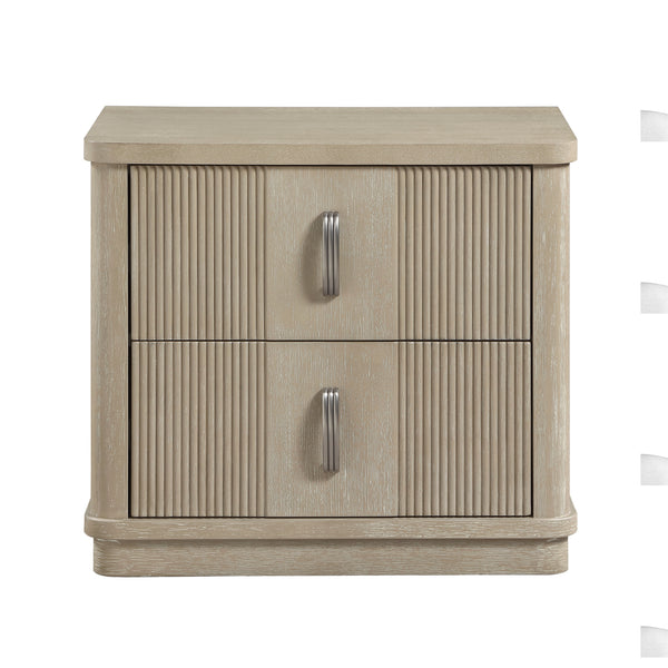 Ribbon Light Brown Nightstand
