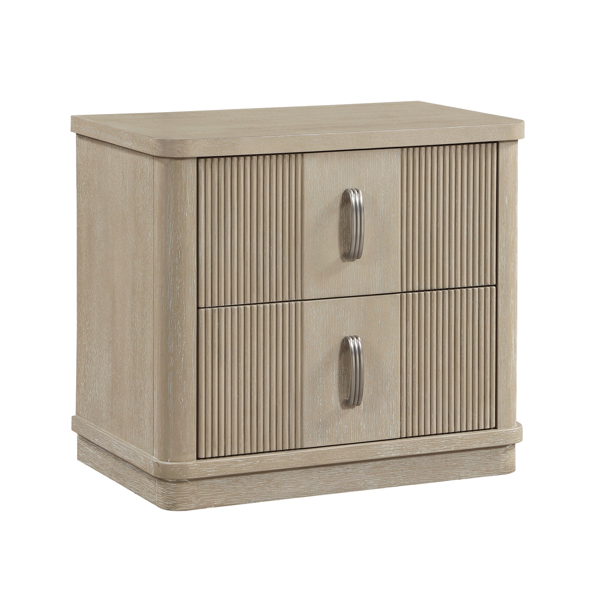Ribbon Light Brown Nightstand