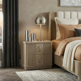 Ribbon Light Brown Nightstand