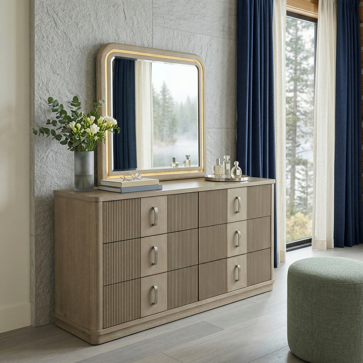 2500-5 Dresser from Homelegance - Luna Furniture