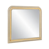 Homelegance 2500-6 Light Beige Taupe Accent Mirror, Contemporary Glass from Homelegance - Luna Furniture