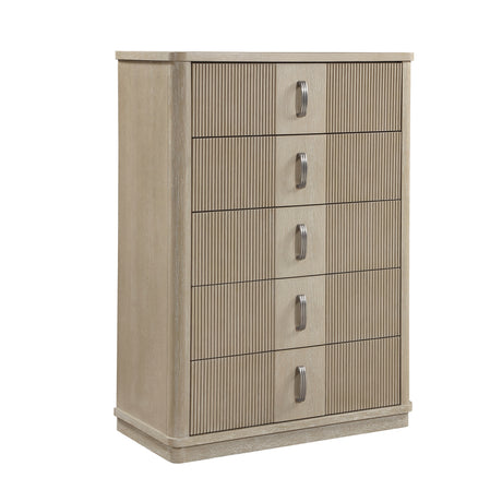Ribbon Light Brown Modern Bedroom Set from Homelegance - Luna Furniture