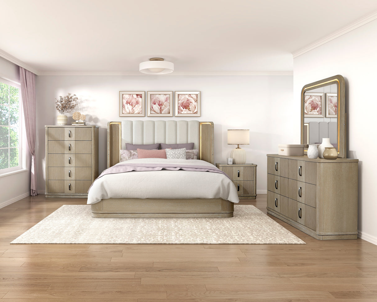 2500-4 Night Stand from Homelegance - Luna Furniture
