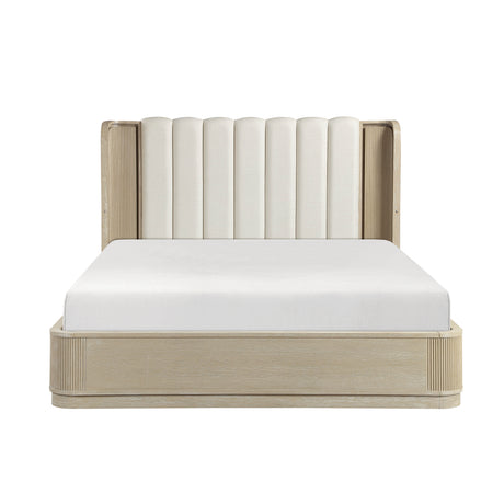 Ribbon Light Brown Modern Bedroom Set from Homelegance - Luna Furniture