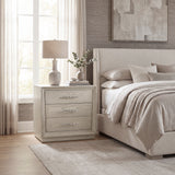 Solas Light Gray Nightstand from Homelegance - Luna Furniture