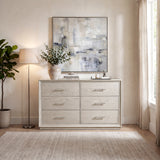 Solas Light Gray Dresser from Homelegance - Luna Furniture