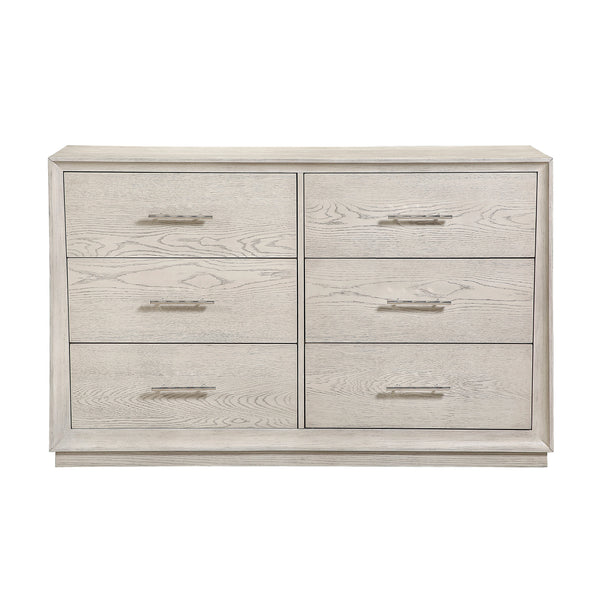 Solas Wire Brushed Gray Dresser