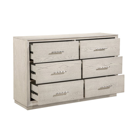 Solas Wire Brushed Gray Bedroom Set from Homelegance - Luna Furniture