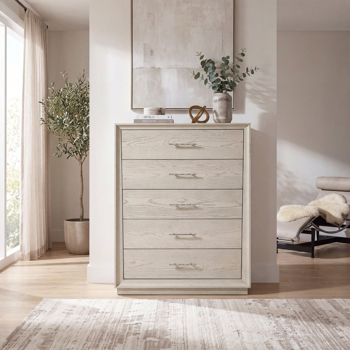 Solas Light Gray Chest from Homelegance - Luna Furniture
