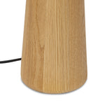 Nora Drum Table Lamp in Light Oak from Four Hands - Luna Furniture