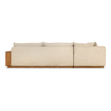 Branford Outdoor 3 Pc Sectional in Ellor Beige from Four Hands - Luna Furniture