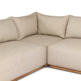 Branford Outdoor 3 Pc Sectional in Ellor Beige from Four Hands - Luna Furniture
