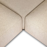 Branford Outdoor 3 Pc Sectional in Ellor Beige from Four Hands - Luna Furniture