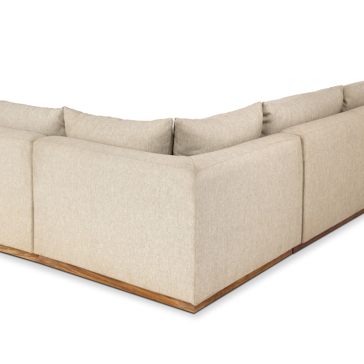 Branford Outdoor 3 Pc Sectional in Ellor Beige from Four Hands - Luna Furniture