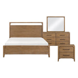 Elowen Brown 5-Piece Queen Bedroom Set from Homelegance - Luna Furniture