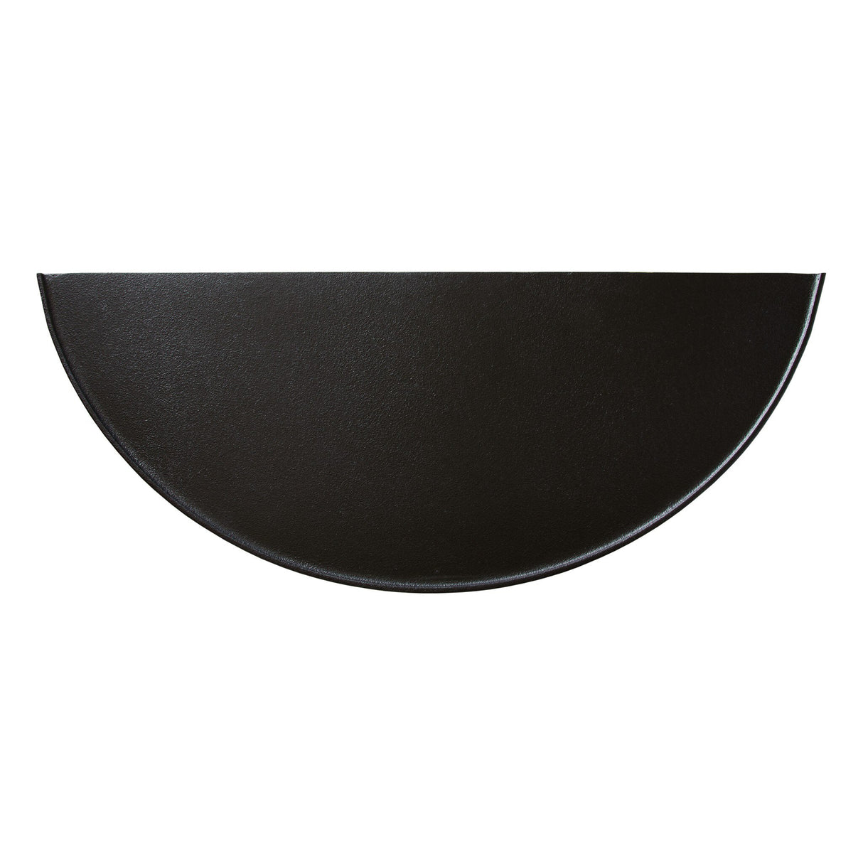 Lois Demilune Console Table in Textured Iron from Four Hands - Luna Furniture