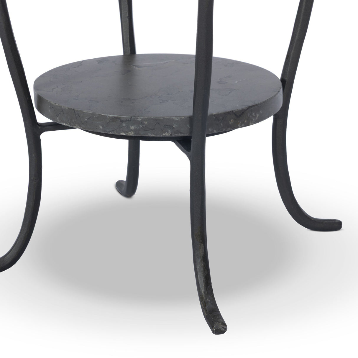 Nina End Table in Grey Italian Marble from Four Hands - Luna Furniture