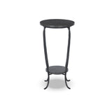 Nina End Table in Grey Italian Marble from Four Hands - Luna Furniture