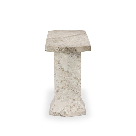 Argos Console Table in Sand Marble from Four Hands - Luna Furniture