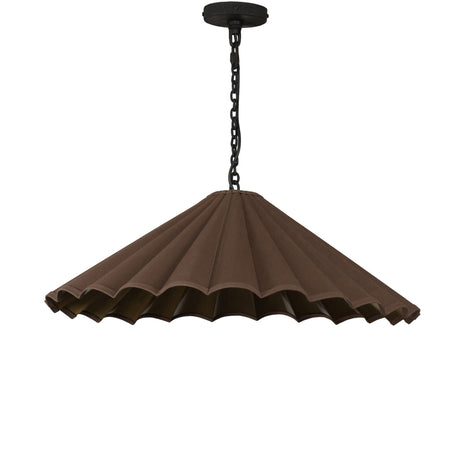 Fiorella Pendant in Black Wrought Iron from Four Hands - Luna Furniture