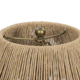 Nessa Table Lamp in Antique Brass Iron from Four Hands - Luna Furniture