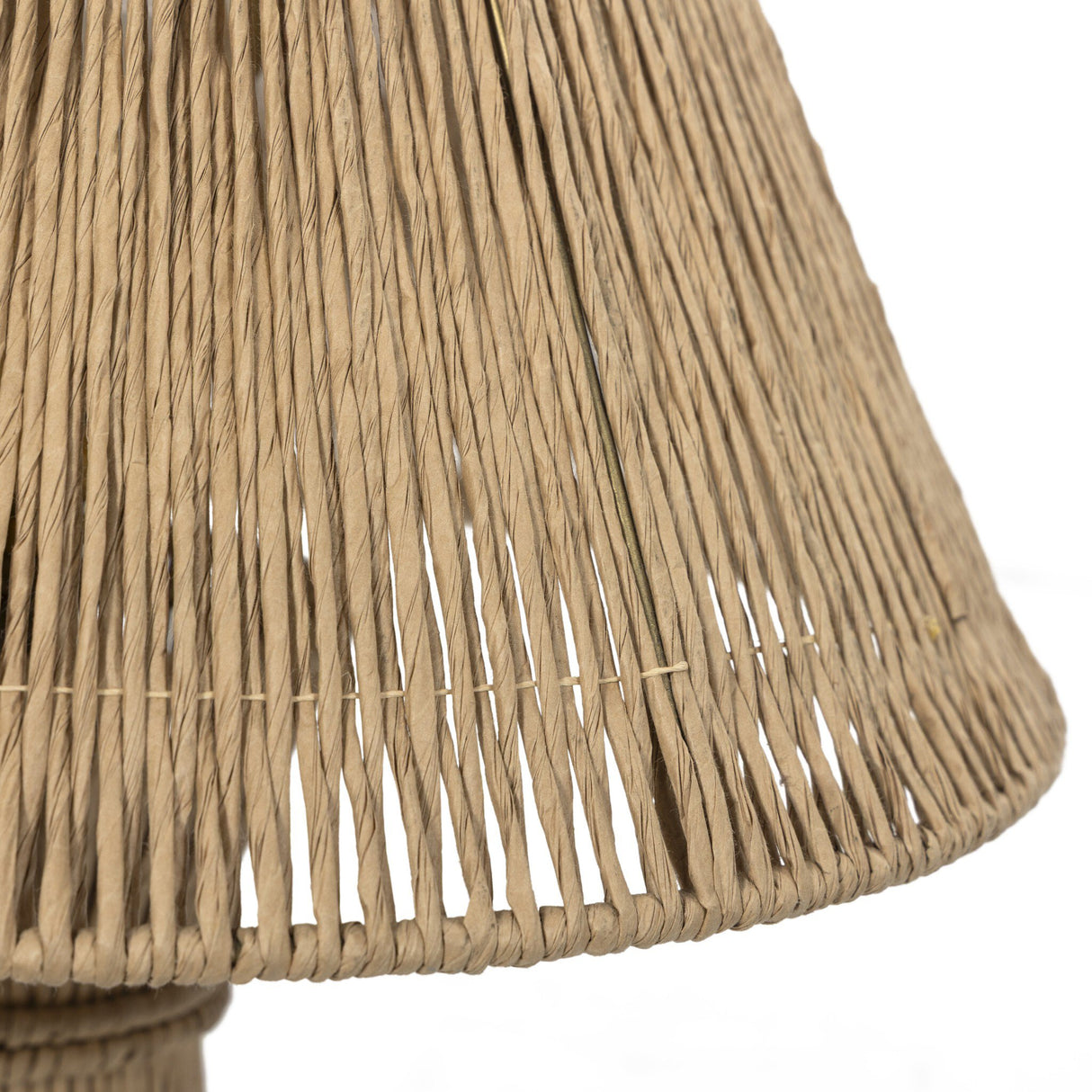 Nessa Table Lamp in Antique Brass Iron from Four Hands - Luna Furniture