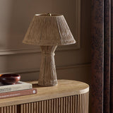 Nessa Table Lamp in Antique Brass Iron from Four Hands - Luna Furniture
