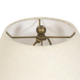 Nessa Table Lamp in Antique Brass Iron from Four Hands - Luna Furniture