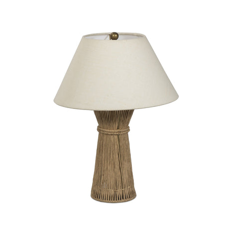 Nessa Table Lamp in Antique Brass Iron from Four Hands - Luna Furniture