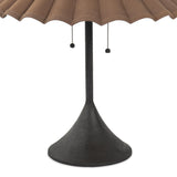 Fiorella Table Lamp in Black Wrought Iron from Four Hands - Luna Furniture