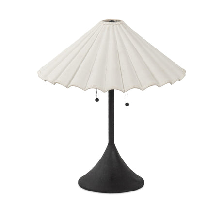 Fiorella Table Lamp in Black Wrought Iron from Four Hands - Luna Furniture