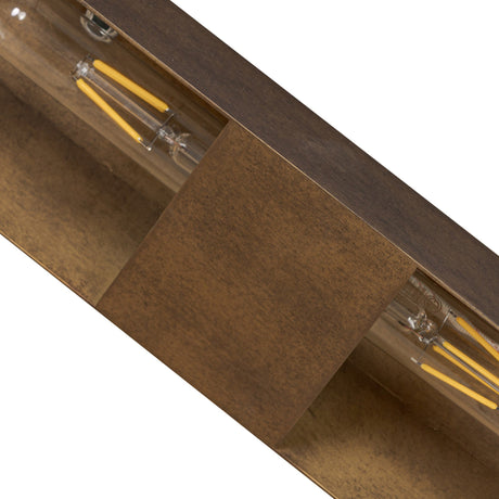 Benno Table Lamp in Burnished Brass Iron from Four Hands - Luna Furniture