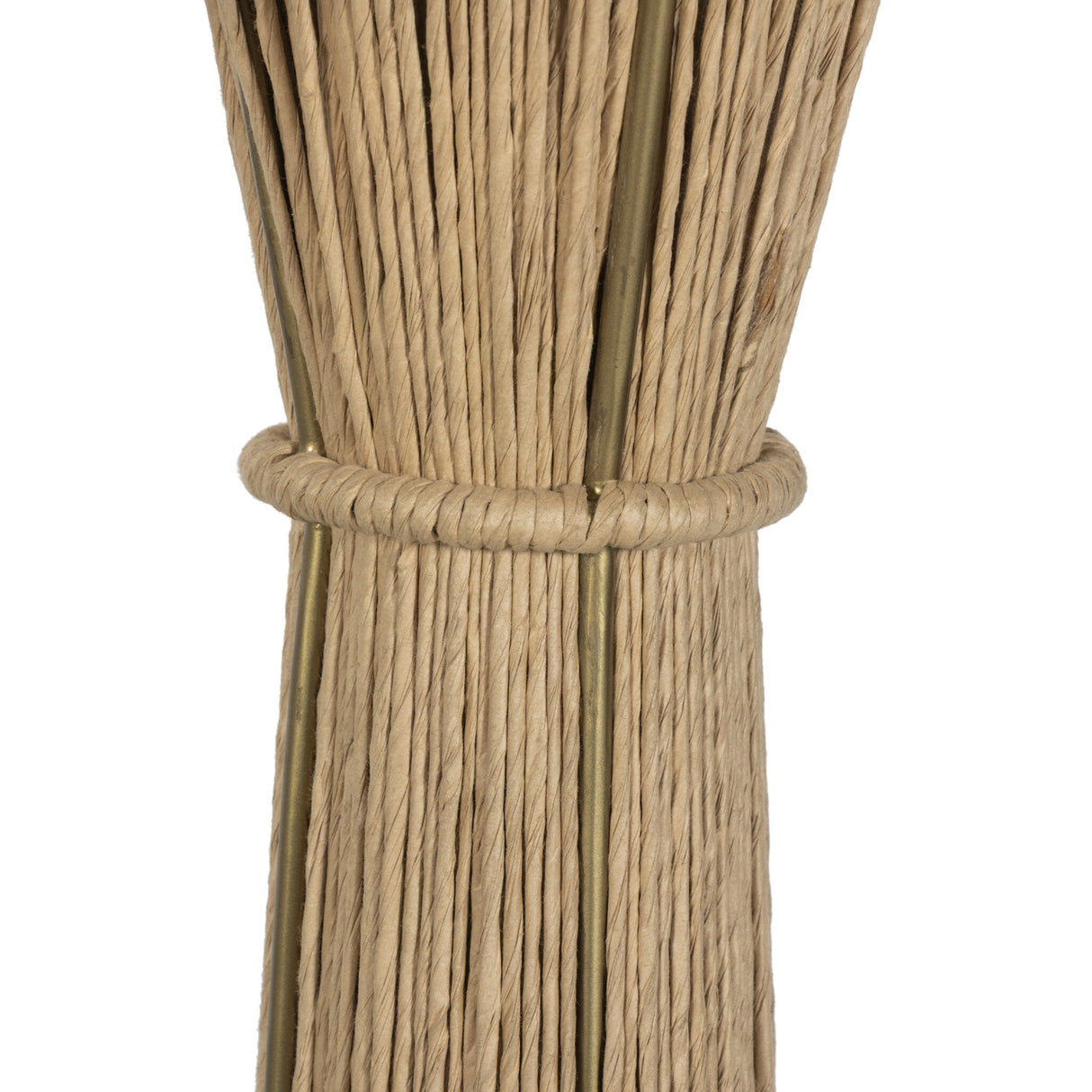 Nessa Floor Lamp in Antique Brass Iron from Four Hands - Luna Furniture