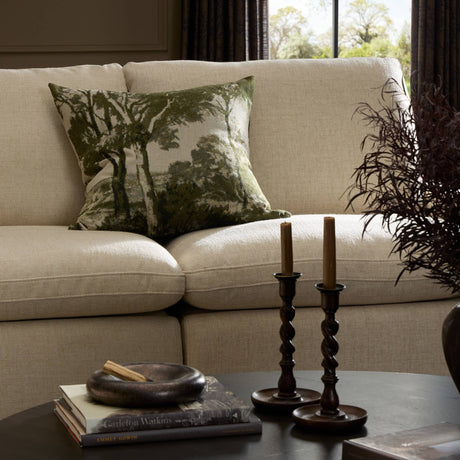 Toile Pillow in Toile Moss from Four Hands - Luna Furniture