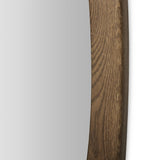 Jai Wall Mirror in Cocoa Oak from Four Hands - Luna Furniture