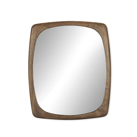 Jai Wall Mirror in Cocoa Oak from Four Hands - Luna Furniture