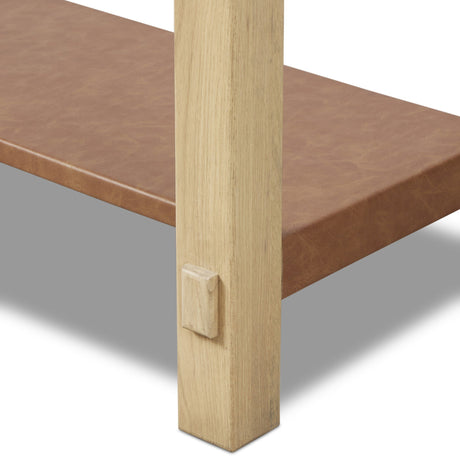 Blake Console Table in Washed Ash from Four Hands - Luna Furniture