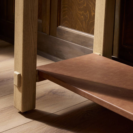 Blake Console Table in Washed Ash from Four Hands - Luna Furniture