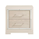 Alabaster Light Gray Nightstand