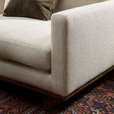 Everly 96" Sofa in Irving Taupe from Four Hands - Luna Furniture