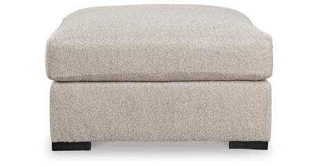 Ballyton Sand 3-Piece Sectional with Ottoman from Ashley - Luna Furniture