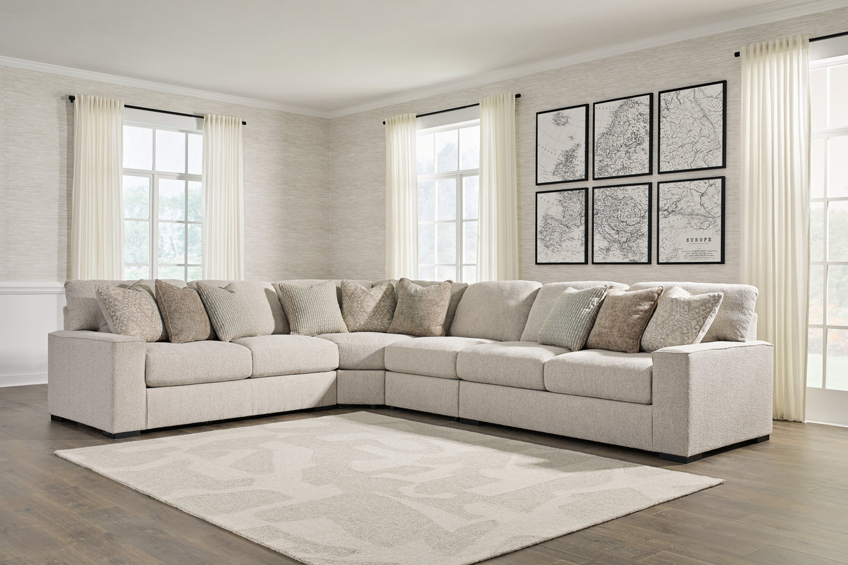 Ballyton Sand 4-Piece Sectional from Ashley - Luna Furniture
