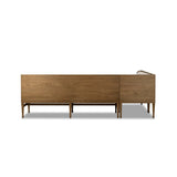 Priscilla Dining Banquette L Shape in Crypton Wayfarer Snow from Four Hands - Luna Furniture