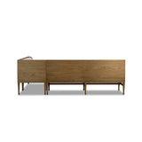 Priscilla Dining Banquette L Shape in Crypton Wayfarer Snow from Four Hands - Luna Furniture