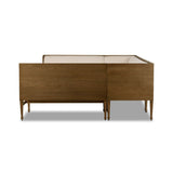 Priscilla Dining Banquette U Shape in Crypton Wayfarer Snow from Four Hands - Luna Furniture