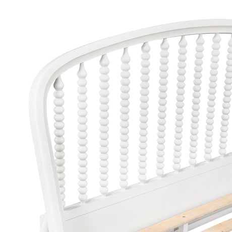 Olson White Full Platform Bed from Homelegance - Luna Furniture