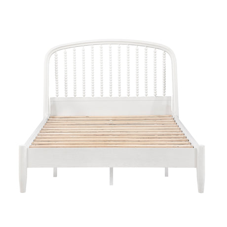 Olson White Full Platform Bed from Homelegance - Luna Furniture
