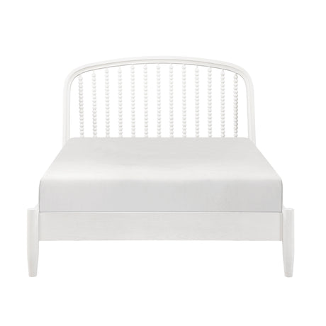 Olson White Full Platform Bed from Homelegance - Luna Furniture